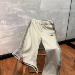 Home men's good side stripe wide leg sweatpants urban streetwear