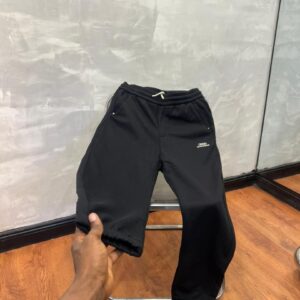 Home men's good side stripe wide leg sweatpants urban streetwear