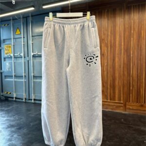 Home men's good side stripe wide leg sweatpants urban streetwear